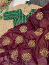 SV Chiffon Zari Silk Designer Sarees Wholesale Market In Surat With Price